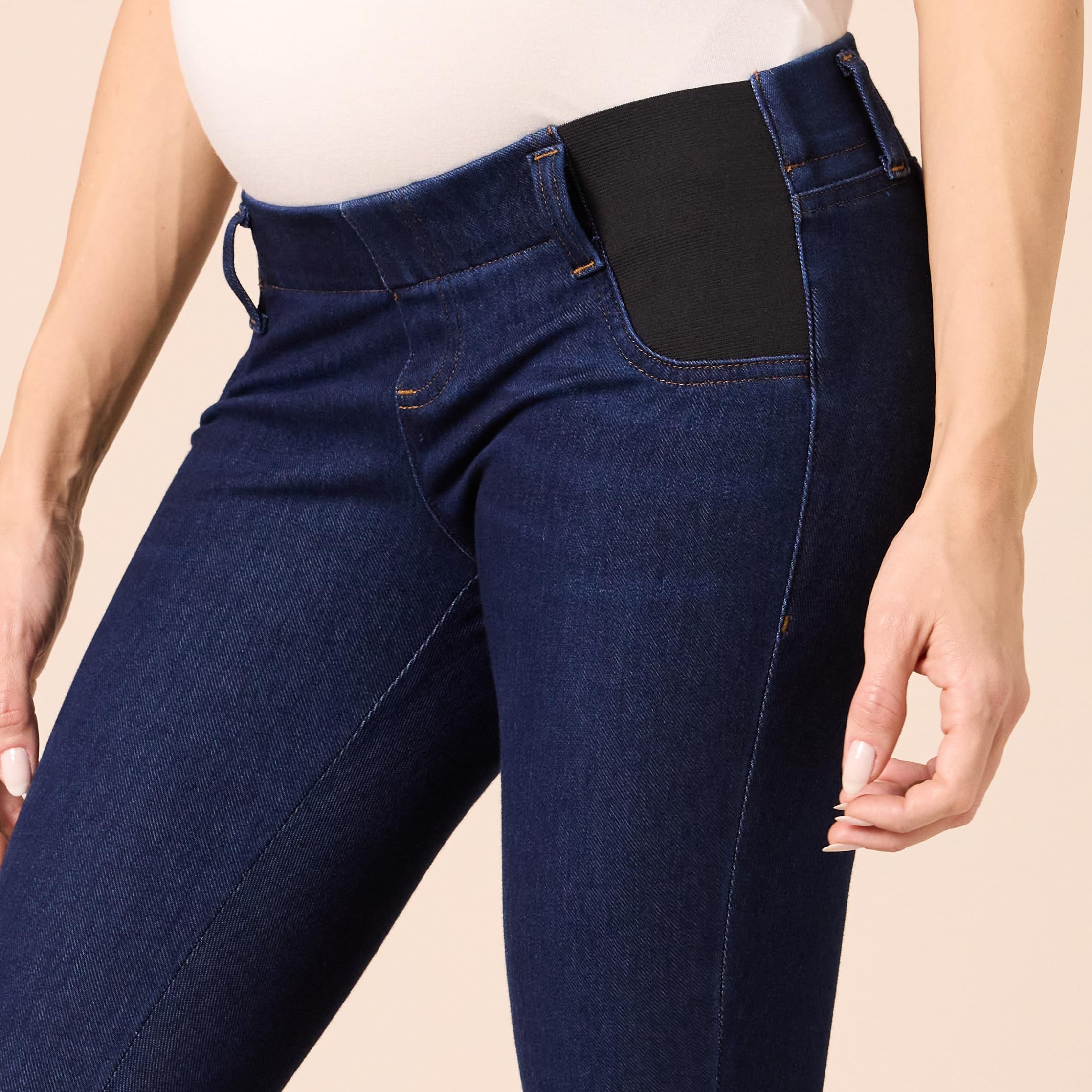 Amazon Essentials Women's Maternity Knit Jeggings - Stretchy Pregnancy Pants for Comfort & Style | Perfect for Work, Casual Wear & Everyday Maternity Outfits