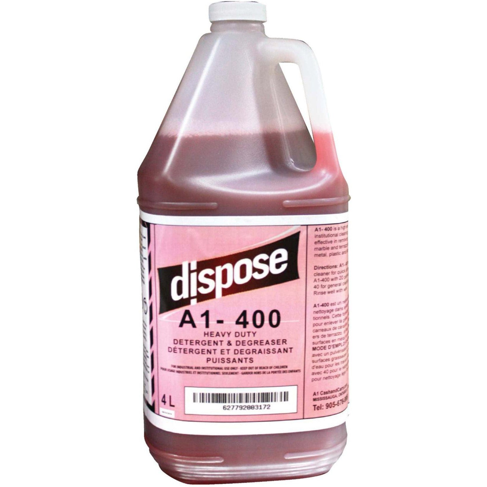 A1 400 Heavy Duty Degreaser & Cleaner - Industrial Strength for Kitchen, Garage, and Workshop Use