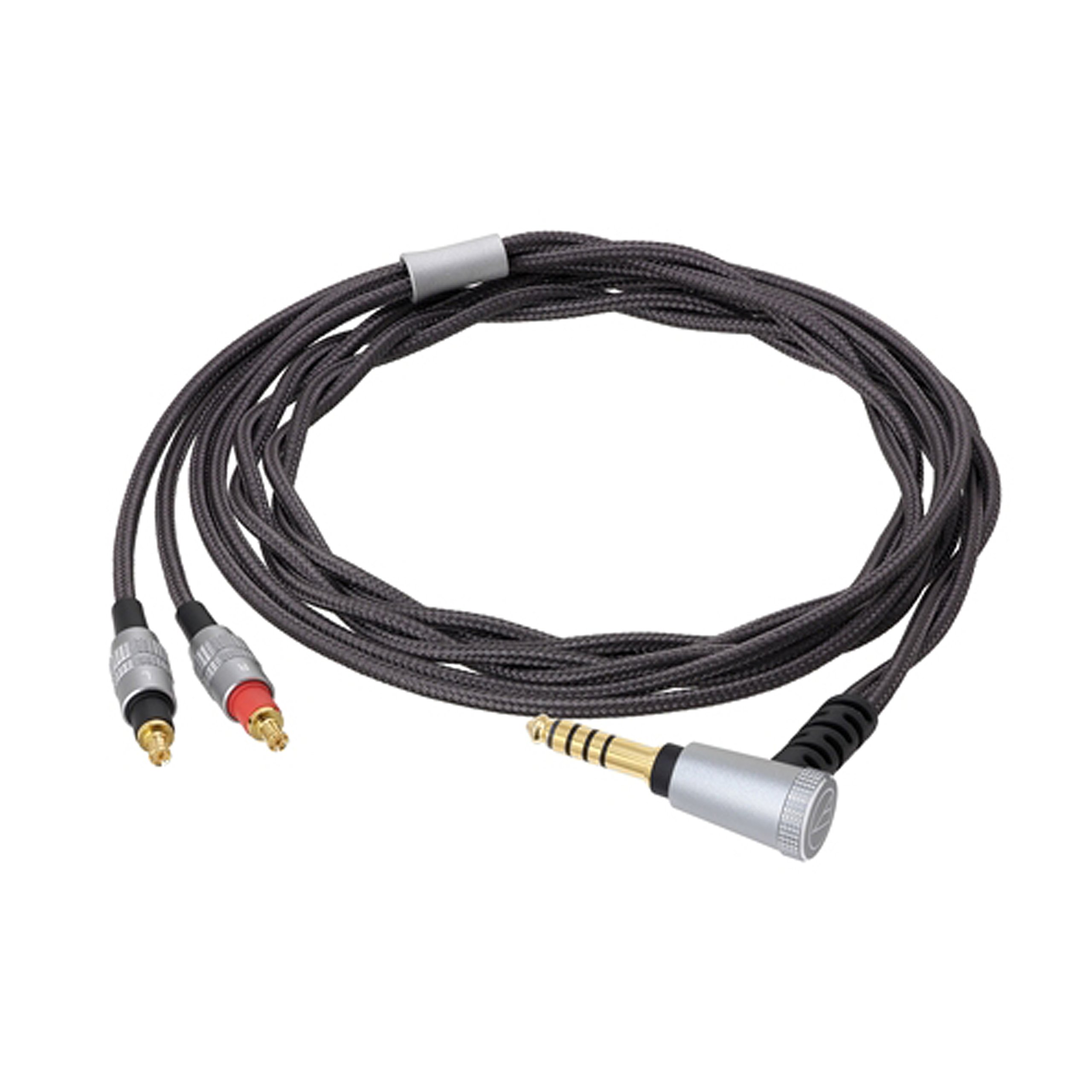 Audio-Technica HDC114A/1.2 4.4mm Detachable Balanced Audiophile Headphone Cable - Premium Replacement Cable for On-Ear & Over-Ear Headphones - Perfect for Studio Monitoring, Hi-Fi Listening & Professional Audio Enthusiasts