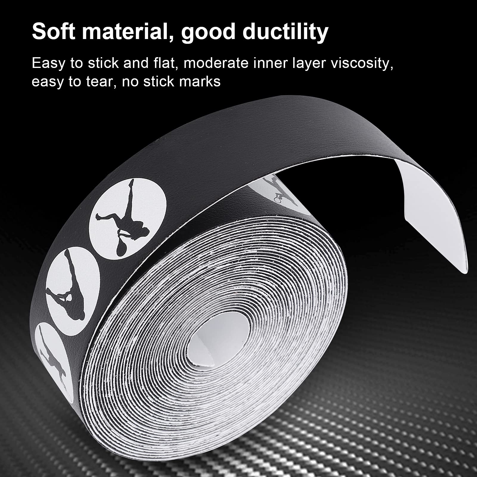 Premium Tennis Racket Head Protection Tape - 5m/16.4ft PU Frame Guard for Racquet, Anti-Scratch & Durable Head Tape - Perfect for Tennis, Badminton & Squash Racket Protection During Practice & Matches