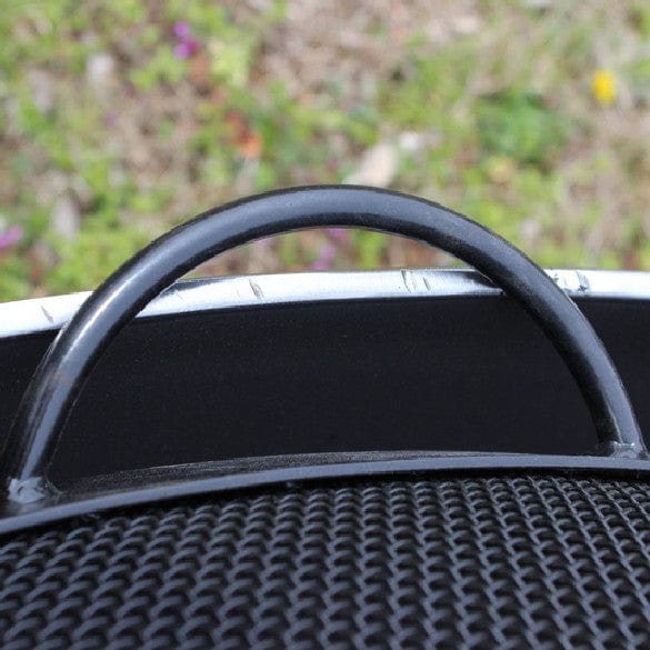 44.5 Inch Fire Pit Spark Guard - Heavy Duty Steel Mesh Screen Cover for Outdoor Fire Pits - Perfect for Camping, Backyard, Patio, and Deck Safety