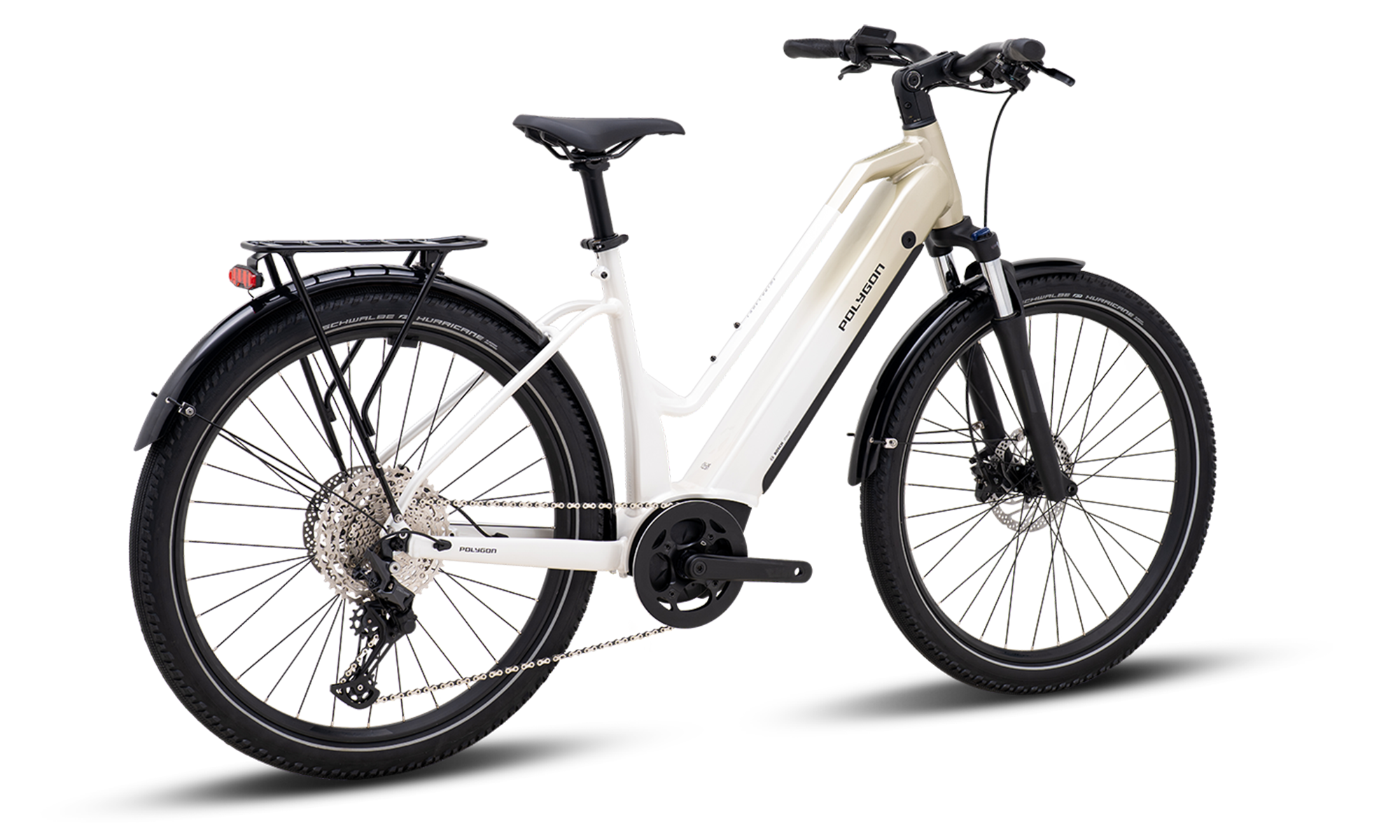 Polygon Kalosi Lanes Prime Bosch Urban Electric Bike - Commuter E-Bike with 500W Motor & 28mph Speed - Perfect for City Riding & Daily Commutes