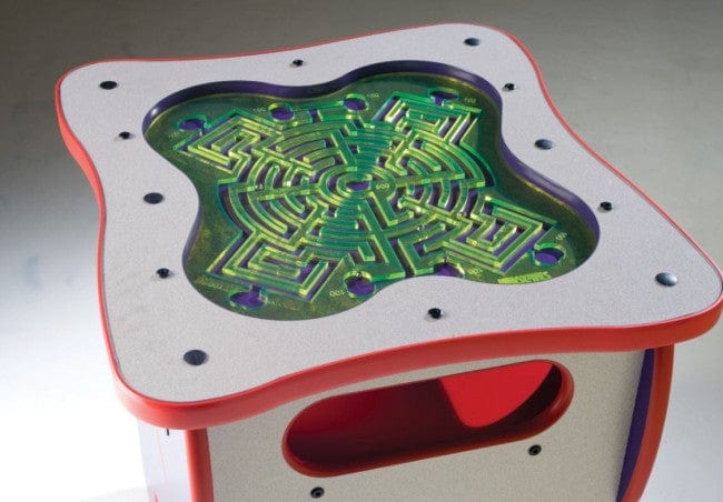 Glow Maze Play Table for Kids - Interactive LED Light Puzzle Game Toy for Toddlers & Children - Fun Educational Activity for Indoor Play & Birthday Gifts