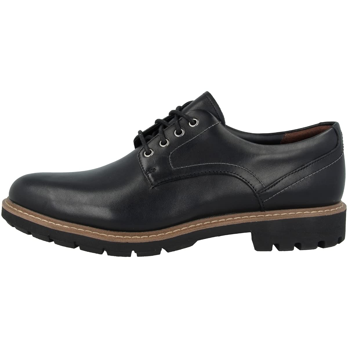Clarks Men's Derby Lace-up Dress Shoes - Classic Oxford Style Business Formal Shoes for Men - Perfect for Office, Wedding & Professional Occasions