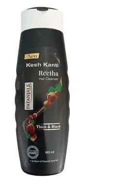 Organic Reetha Shikakai Hair Cleanser - 180ml Herbal Shampoo for Natural Hair Care | Gentle Cleansing for All Hair Types | Perfect for Daily Use & Scalp Nourishment