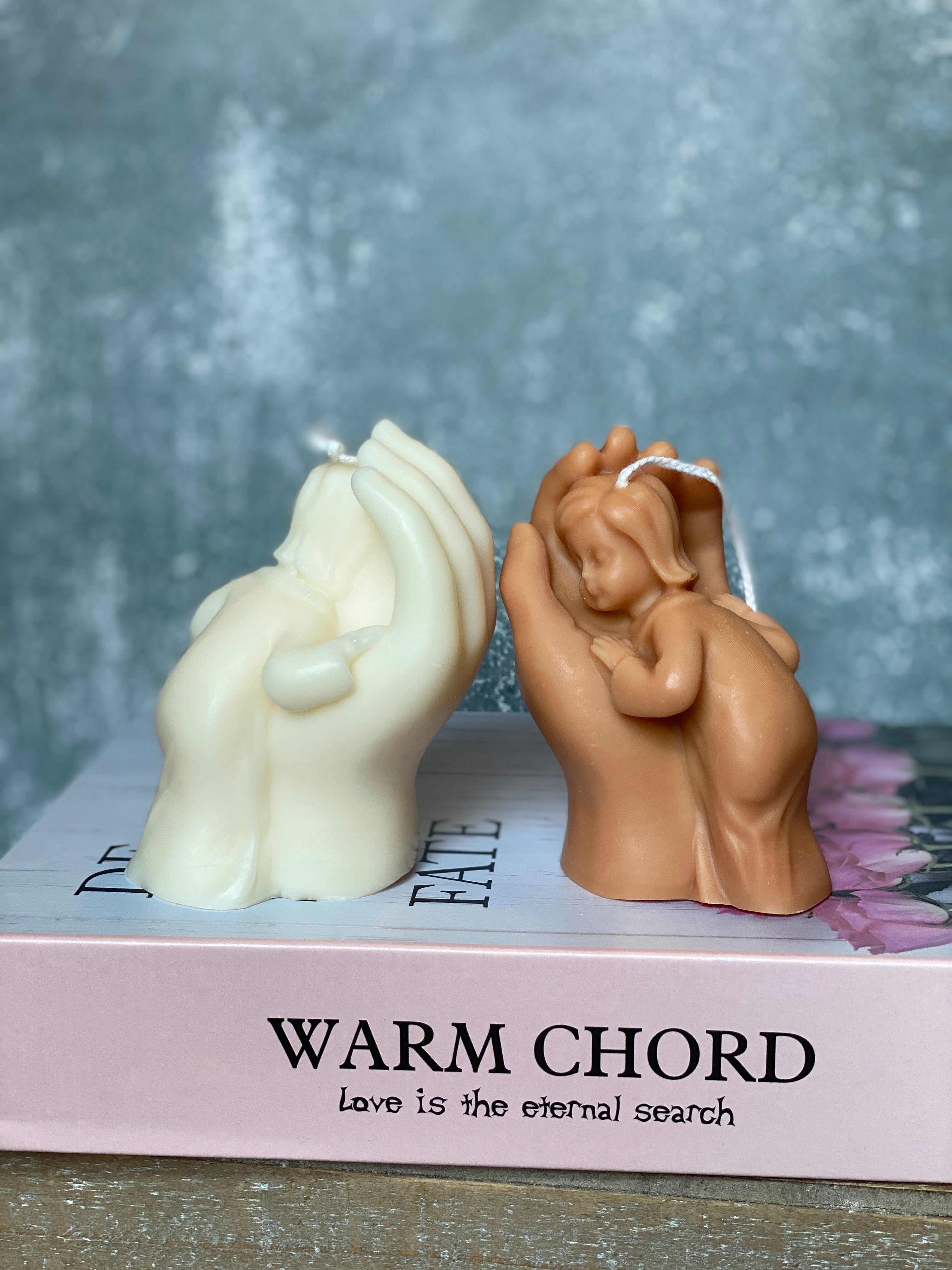 Handmade Scented Candles for Mother's Day - Sweet & Loving Aromatherapy Gifts for Mom, Relaxing Home Decor for Bedroom, Bathroom, and Spa