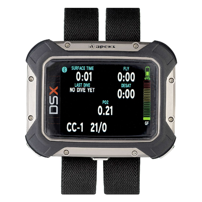 Apeks DSX Dive Computer with Free Transmitter – Professional Scuba Diving Gear for Underwater Exploration & Adventure