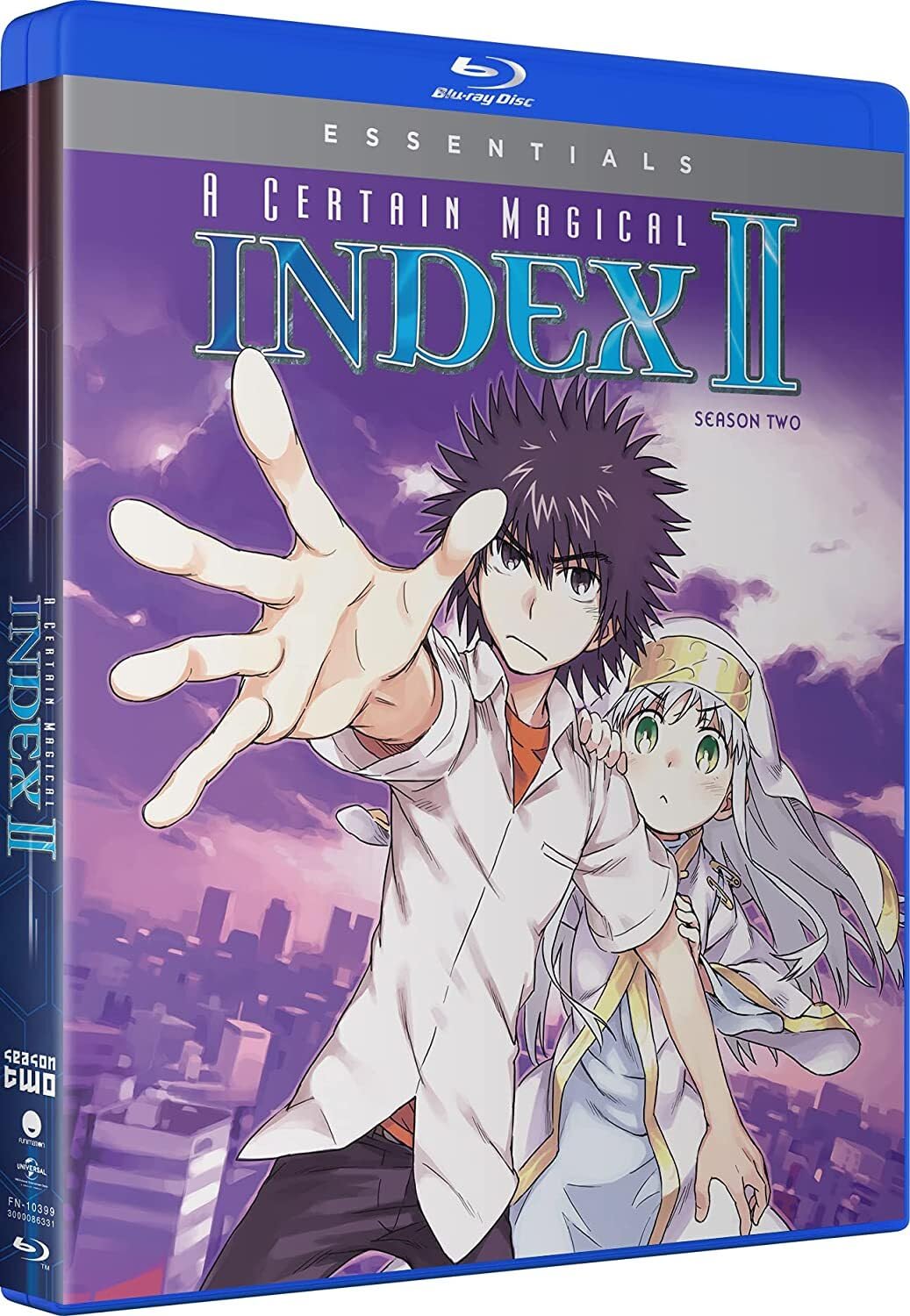 A Certain Magical Index II - Complete Season 2 Blu-ray | Anime DVD Box Set | Action Fantasy Series | Perfect for Anime Collectors & Sci-Fi Fans