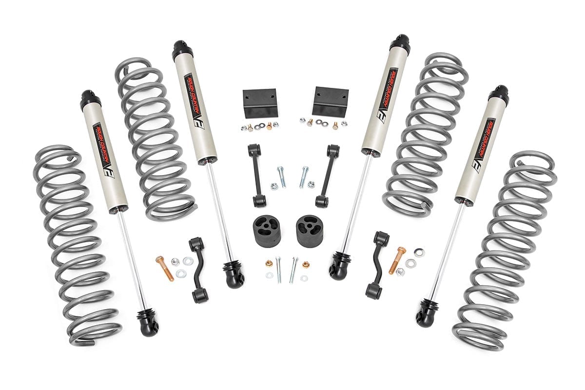 2.5 Inch Lift Kit for Jeep Wrangler Unlimited 4WD (2024-2025) - Heavy Duty Coil Springs V2 | Off-Road Suspension Upgrade | Part# 79770 | Perfect for Rock Crawling & Trail Adventures
