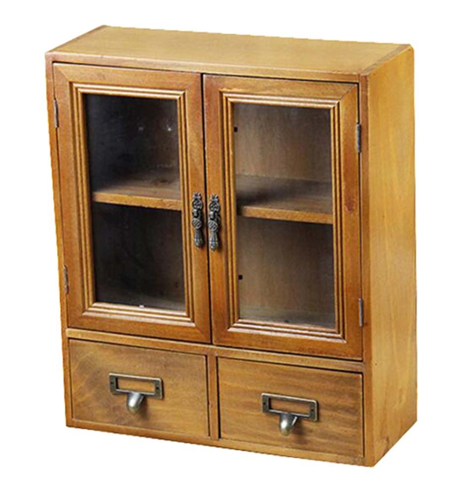 Handmade Wooden Storage Chest - Vintage Style Cabinet for Home Organization | Perfect for Bedroom, Living Room & Entryway Storage