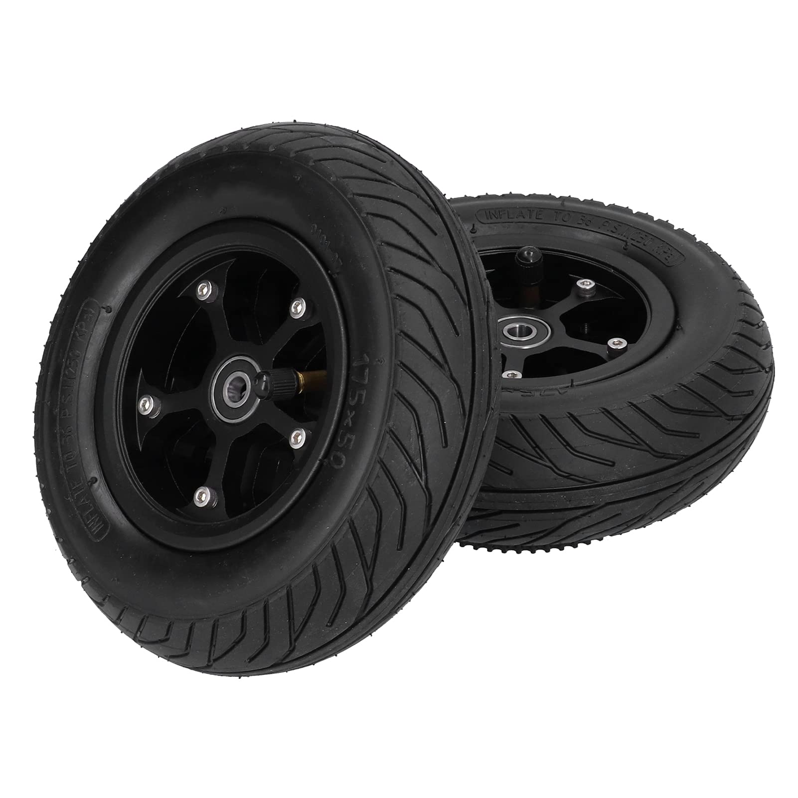 RiToEasysports Scooter Wheel Hub & Tires Set - DIY Mountain Scooter & Skateboard Modification Kit with Drive Belt Replacement | Perfect for Off-Road Adventures & Urban Commuting