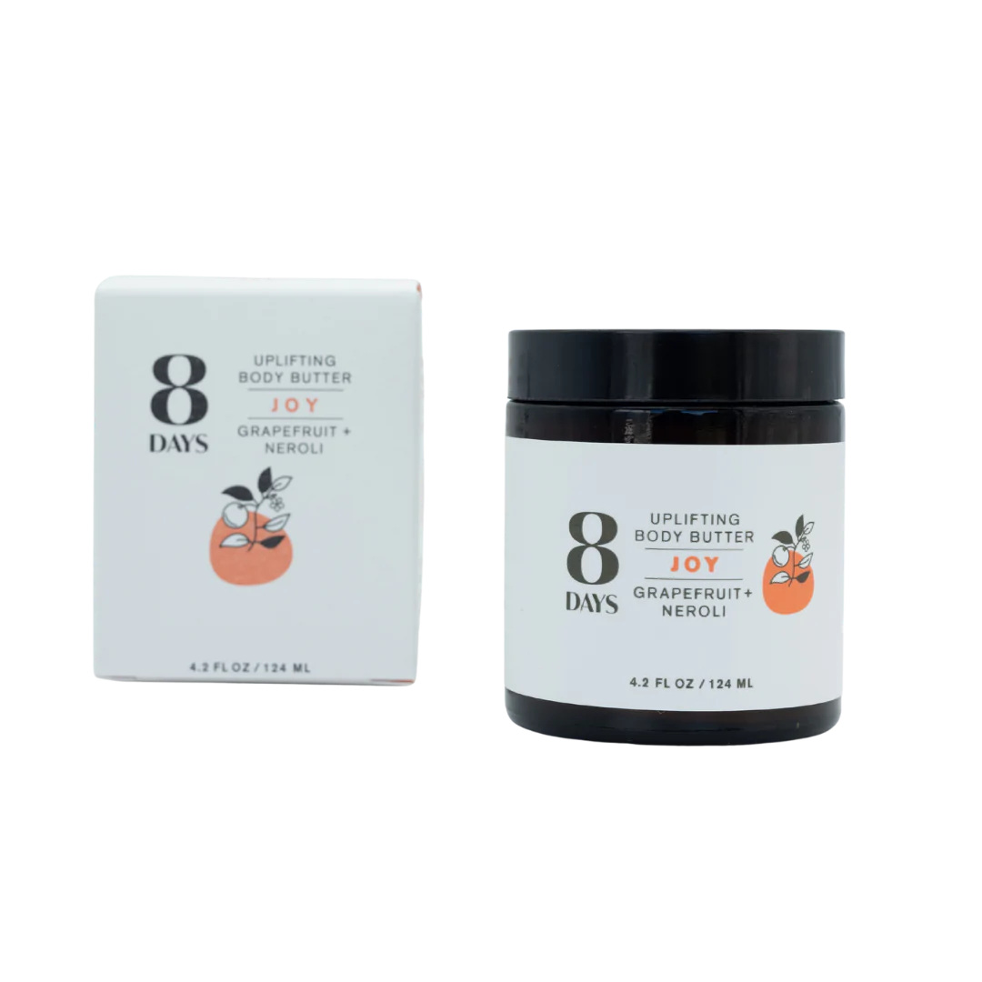 JOY BODY BUTTER Grapefruit & Neroli Scented - Moisturizing Cream for Dry Skin - Perfect for Spa, Massage & Daily Skincare Routine