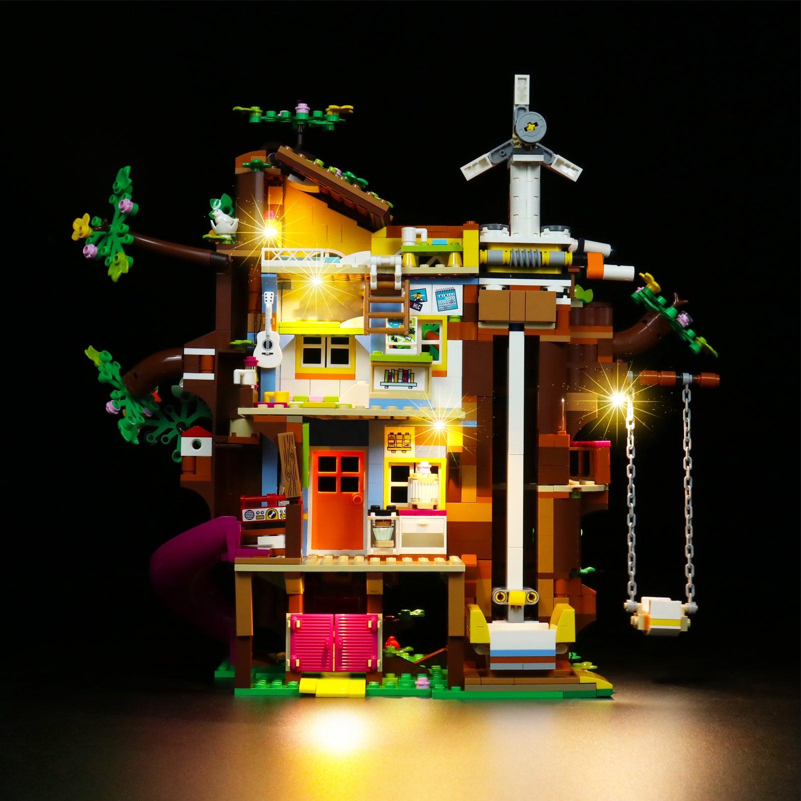 Best Light Kit for Lego Friends Friendship Tree House 41703 - DIY LED Lighting Set for Enhanced Display - Perfect for Bedroom Decor, Gift Ideas & Lego Enthusiasts