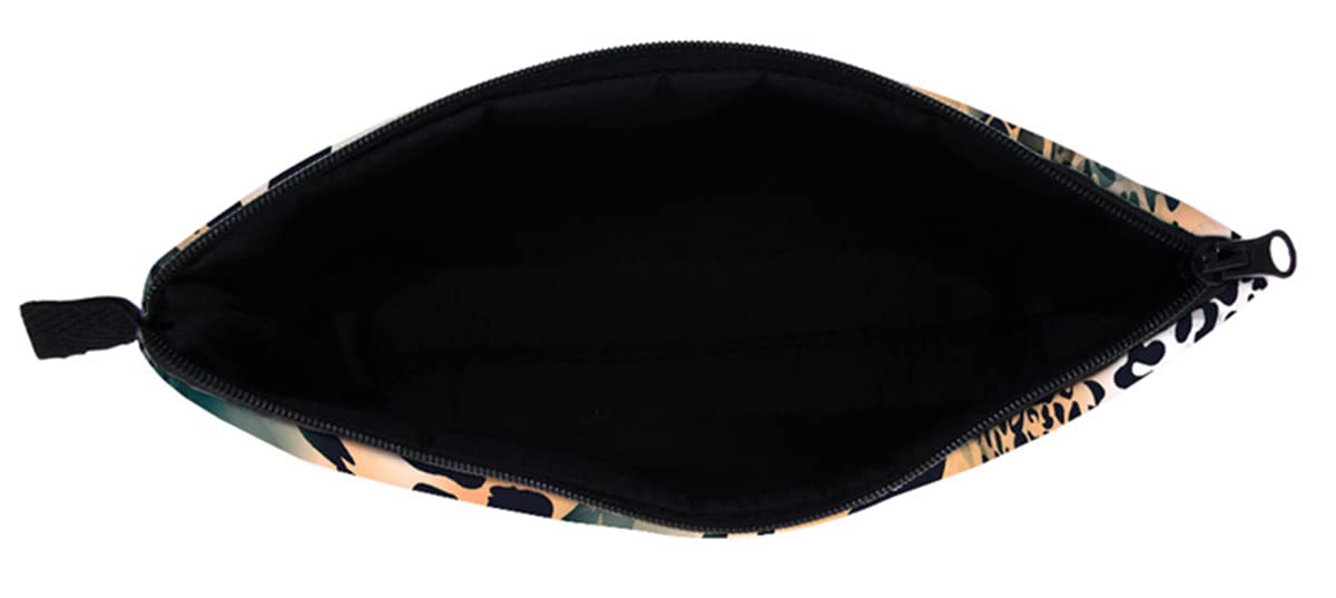 FAVORTALK Small Travel Makeup Bag for Women - Waterproof Polyester Cosmetic Pouch with Zipper, Portable & Versatile Makeup Organizer - Perfect for Travel, Gym, Daily Use and Gift Giving