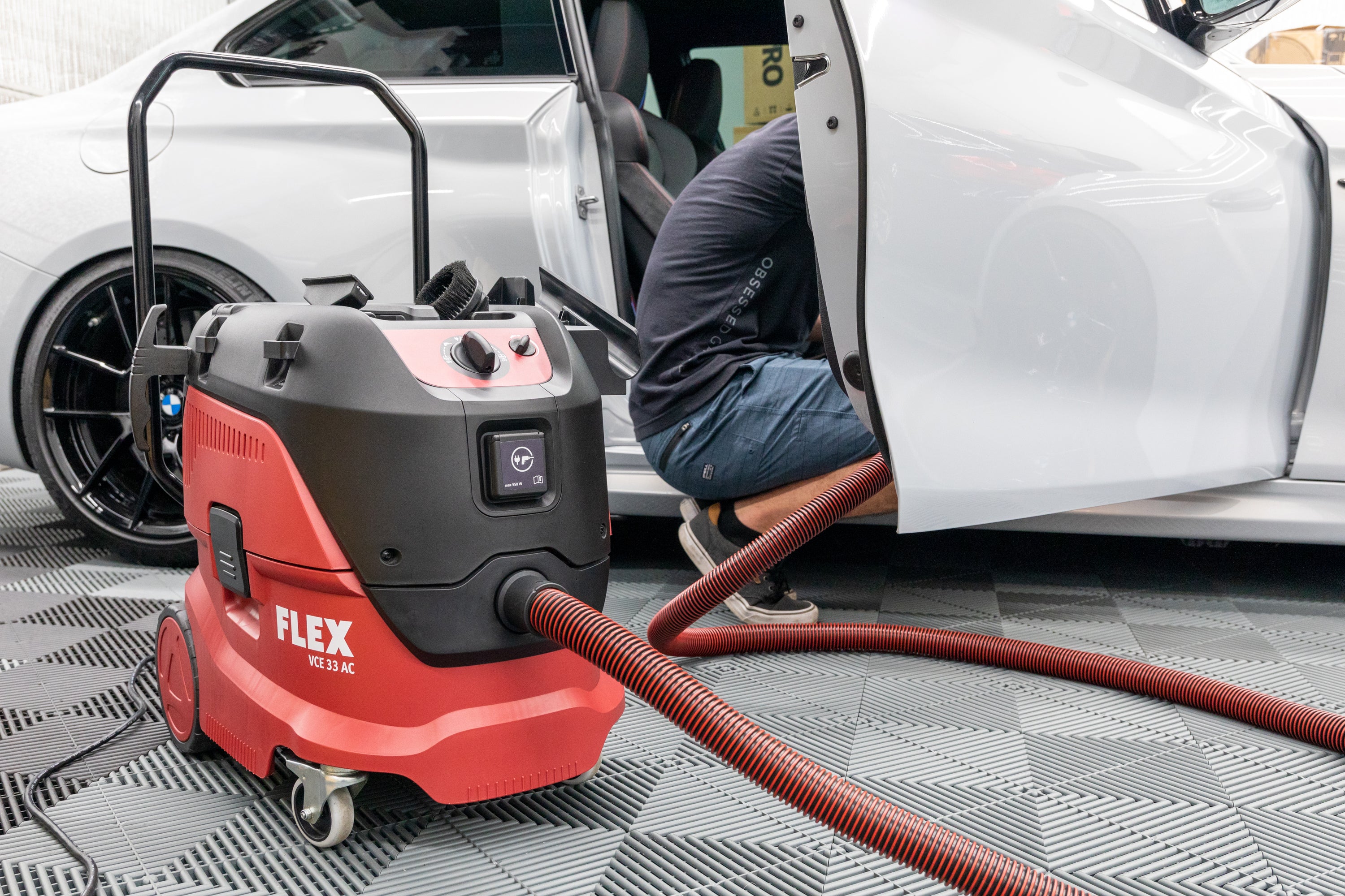 Flex 9 Gallon HEPA Wet/Dry Portable Vacuum Cleaner - Powerful Suction for Home, Garage, Workshop & Car Cleaning