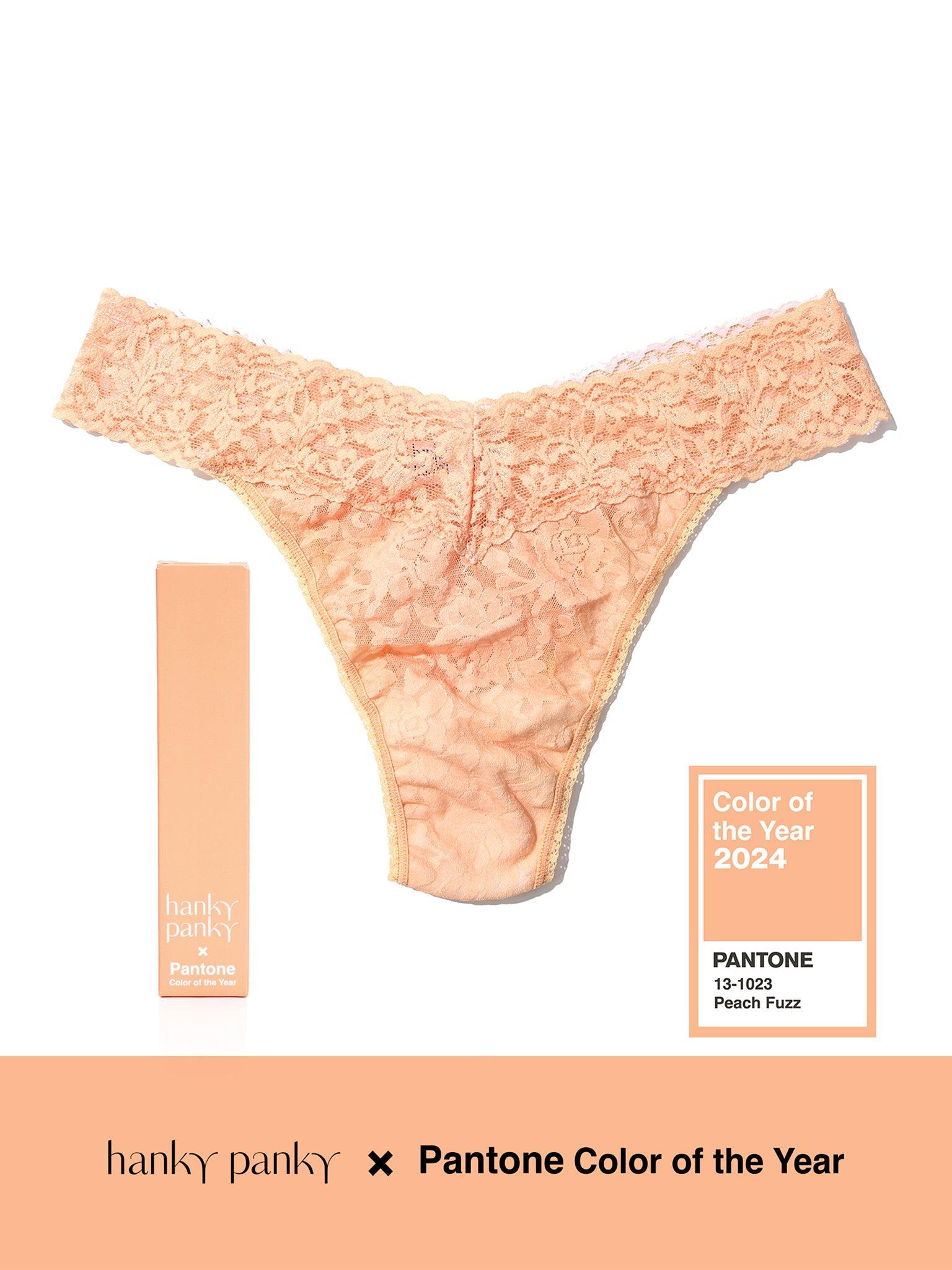 Signature Lace Original Rise Thong - Comfortable Women's Underwear for Everyday Wear | Perfect for Work, Date Night & Special Occasions