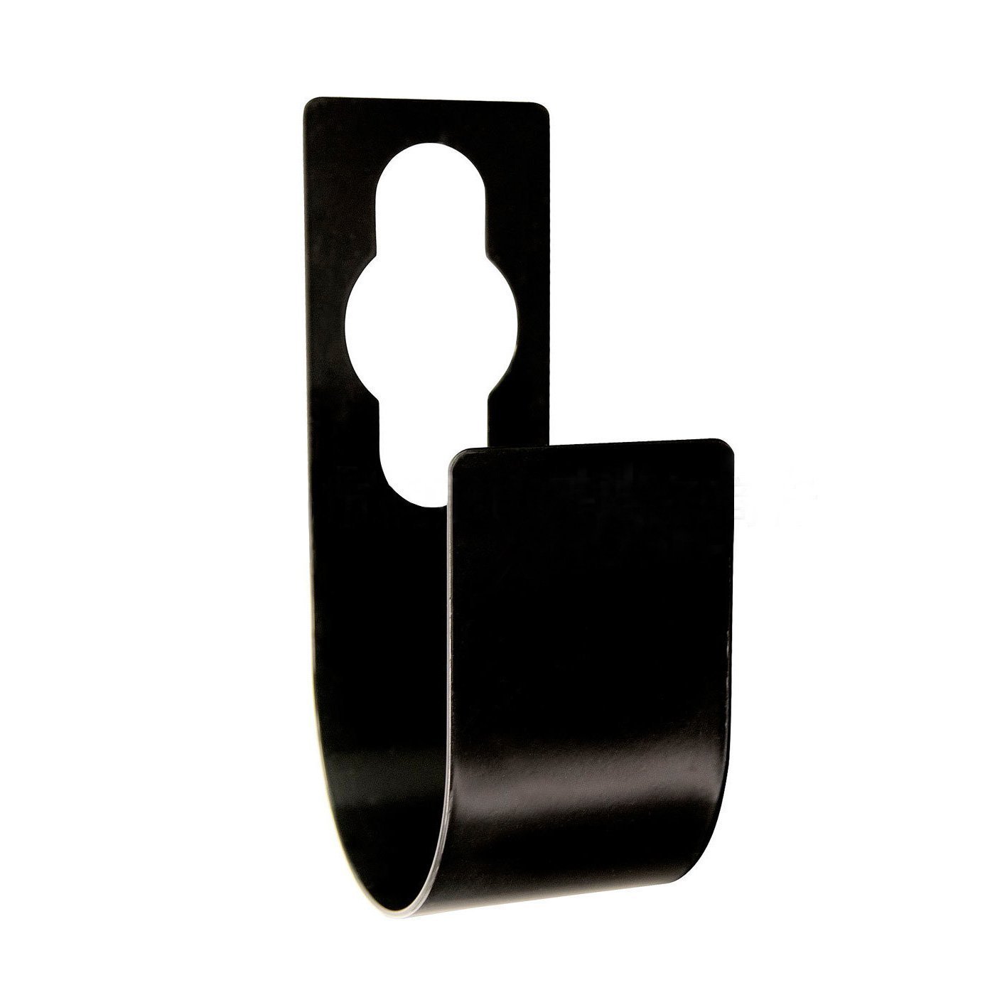 Metal Hose Holder for Faucet & Wall Mount - Perfect for XHose, Garden Hose (Black) - Outdoor Watering Solution