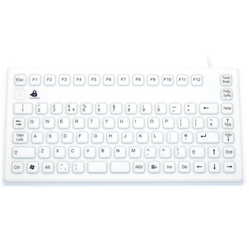 Indukey TKG 086 IP68 Waterproof Mechanical Gaming Keyboard - White | Wired USB Keyboard for PC, Mac, Laptop | Perfect for Gaming, Office & Coding