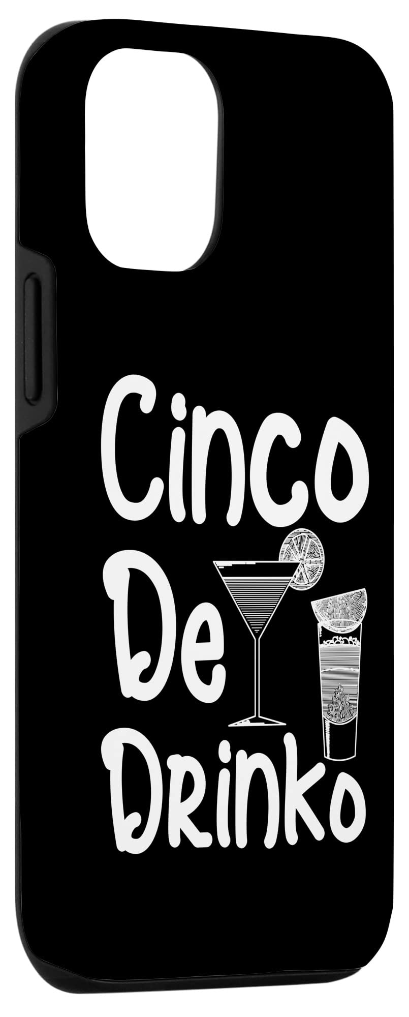 iPhone 12/12 Pro Case - Mexican Fiesta & Cinco De Mayo Themed Drinking Party Phone Cover - Perfect for Cinco De Mayo Celebrations, Bar Crawls & Festive Gatherings