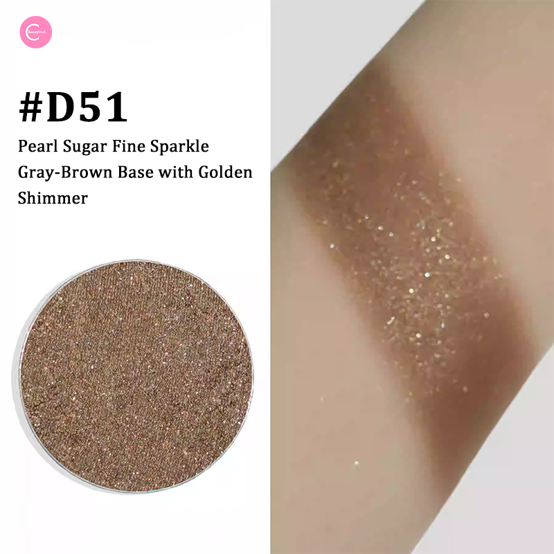 WOSUPRE Sparkling Diamond Single Eyeshadow - Long Lasting Shimmer & Glitter Eyeshadow Makeup for Women - Perfect for Party, Wedding, and Special Occasion Makeup