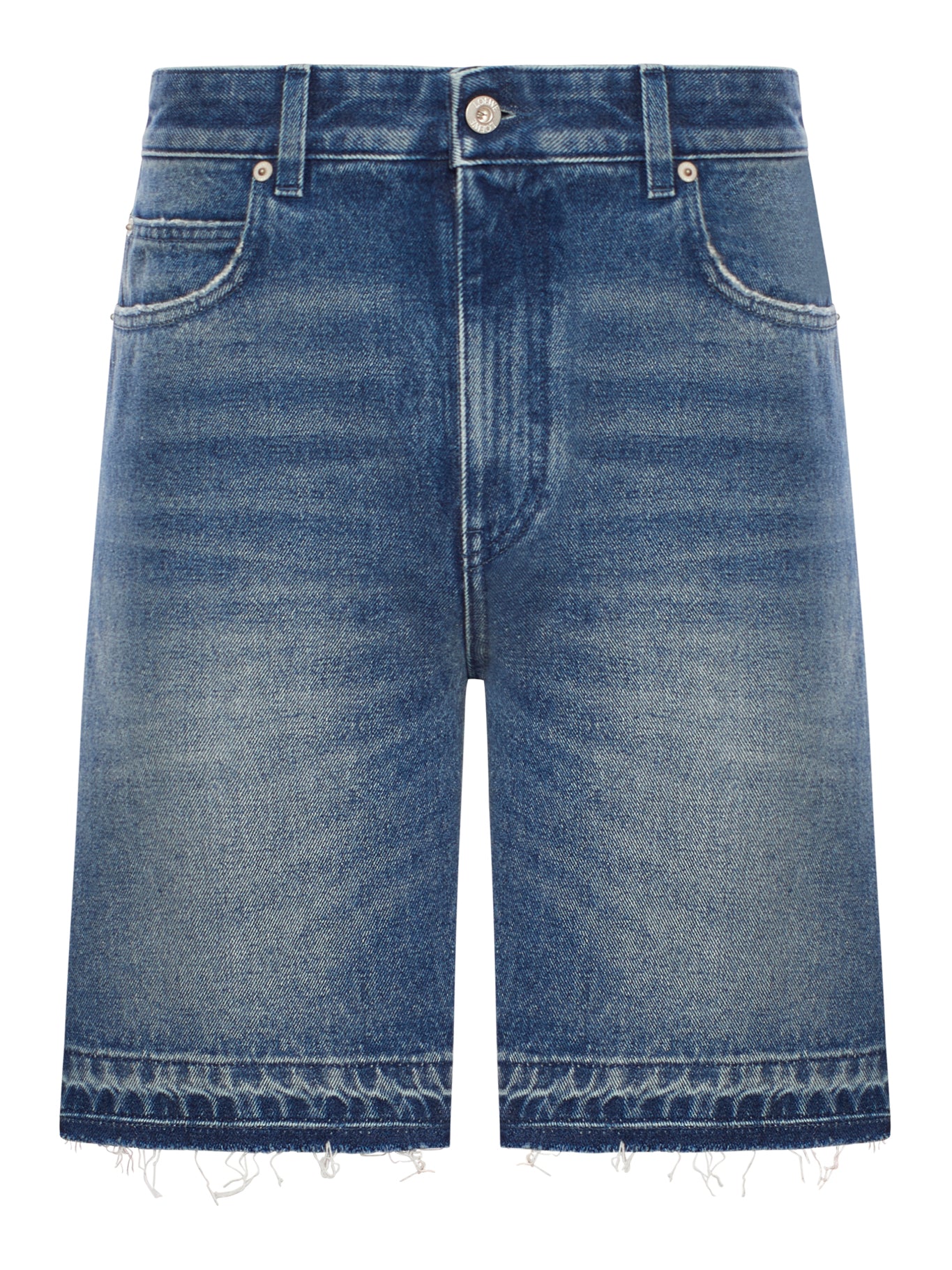 Loewe x Paula's Ibiza Denim Shorts for Women - Medium Blue H616Y1GX04 | Stylish Summer Casual Wear for Beach, Vacation & Everyday Outfits