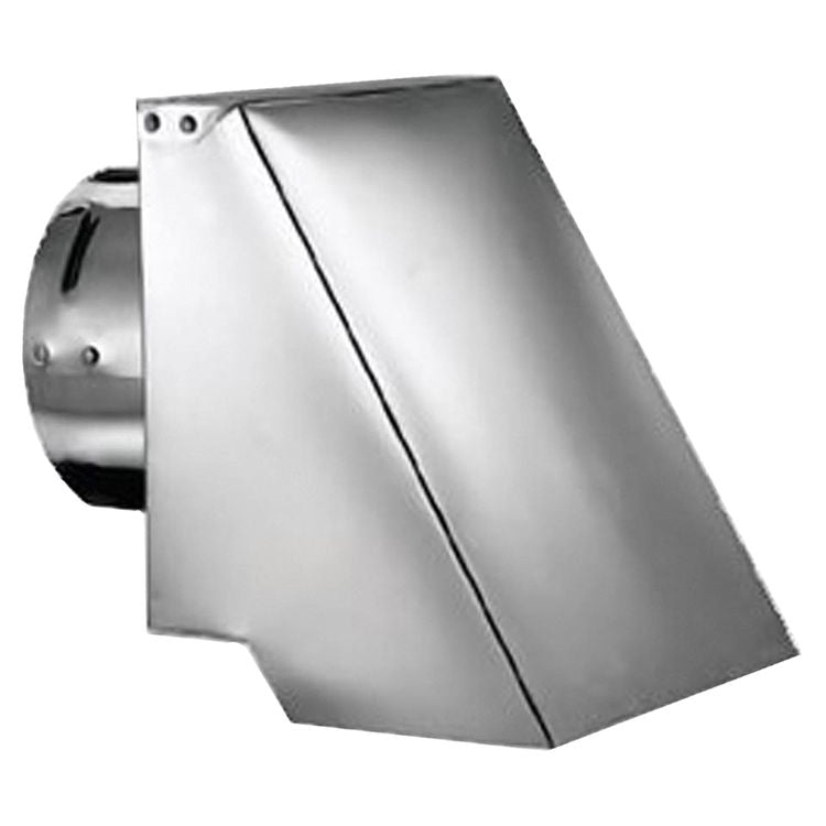 Duravent 4 Inch PelletVent Pro Horizontal Square Cap - Stainless Steel Venting Kit for Wood Pellet Stoves | Outdoor & Roof Installation | 4PVP HSC Model