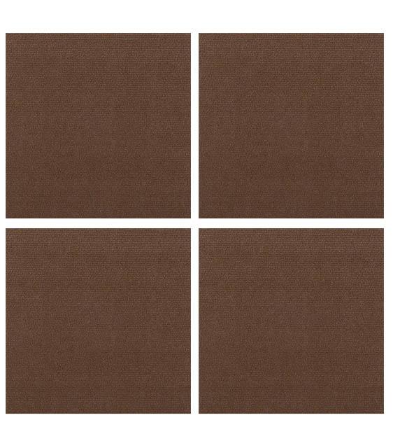 25% OFF: Triluc Non-Slip Washable & Waterproof Pet Mat - 4-Piece Set in Brown | Perfect for Kitchen, Crate & Dog Feeding Area