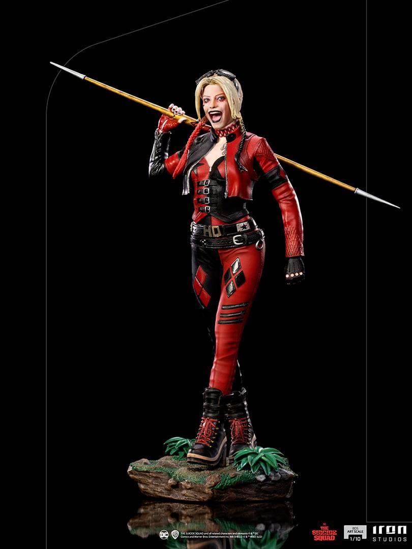 Iron Studios The Suicide Squad Harley Quinn BDS Art Scale Statue 1/10 - Premium Collectible Figure for Movie Fans & DC Comics Enthusiasts - Perfect for Display in Home, Office, or Gaming Room