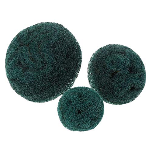 1Pc 6mm Shank Scouring Pad Grinding Head - Power Tool Accessories Nylon Fiber Polishing Wheel Grinder Brushes for Metal, Wood & Plastic - (50mm Red) - Perfect for Rust Removal, Surface Finishing & DIY Projects