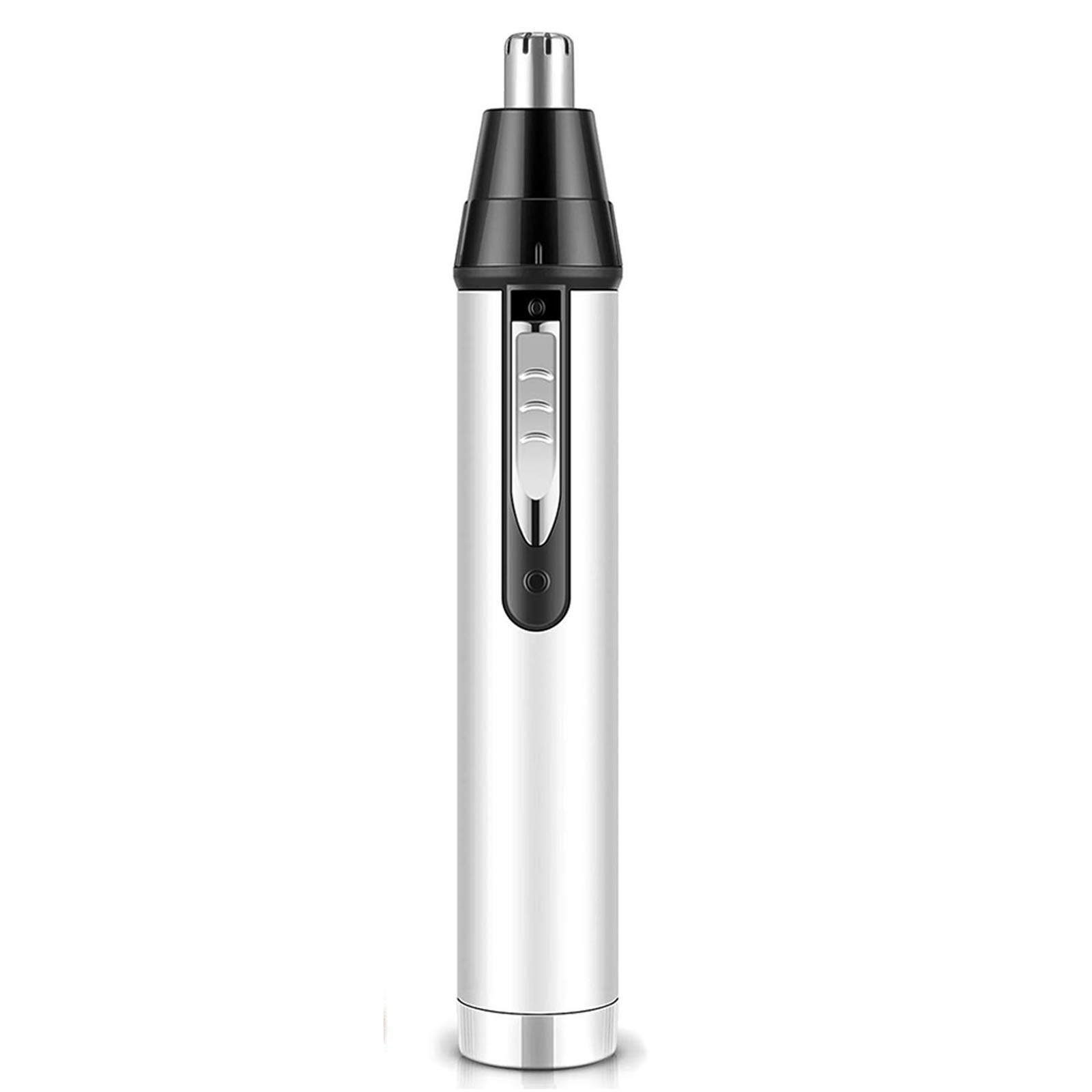 Rechargeable Mini Cooling Nose Hair Trimmer with LED Light - Waterproof Stainless Steel Nose Hair Clipper for Men & Women | Painless Grooming for Travel, Gym & Daily Personal Care