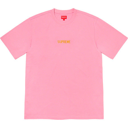 Supreme Bullion Logo T-Shirt for Men & Women - Soft Cotton Pink Tee - Streetwear Fashion & Casual Wear