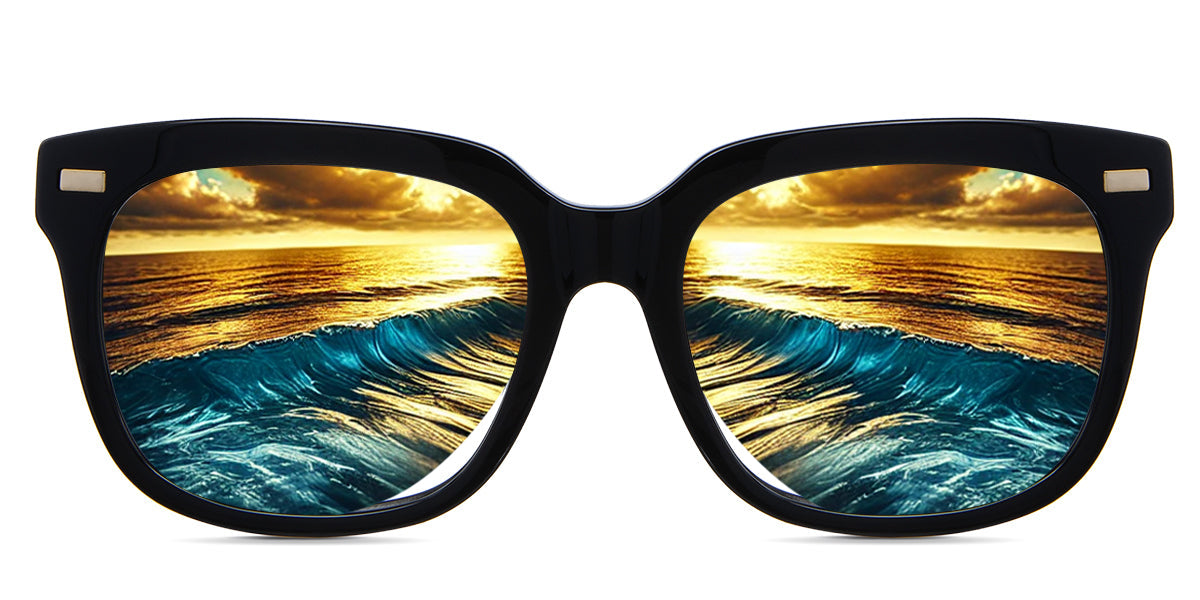 Mun Women's Prescription Sunglasses - UV Protection, Stylish & Comfortable for Driving, Outdoor Activities & Fashion