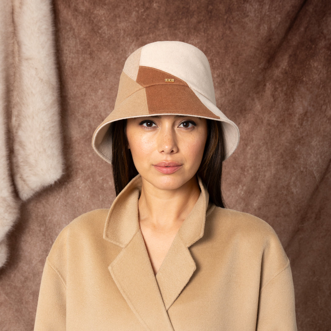 Yuki Wool Packable Bucket Hat for Women & Men - Lightweight Travel Sun Hat for Hiking, Beach, Outdoor Activities