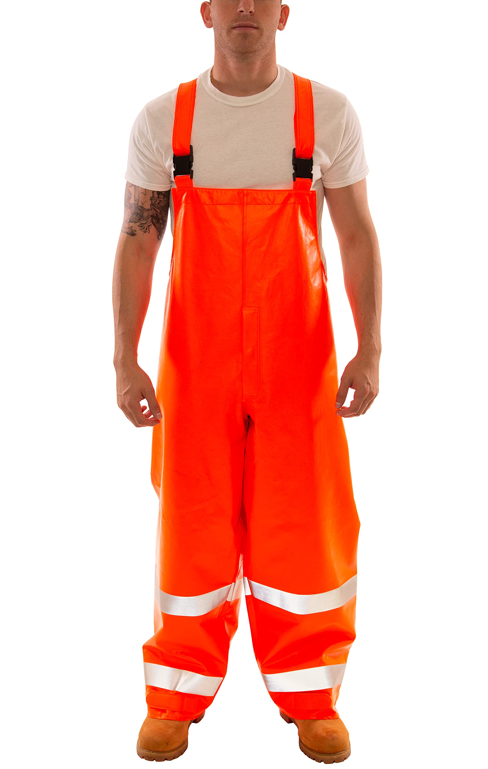 TINGLEY Eclipse O44129.2X ANSI 107 Class 3 Flame Resistant Hi-Vis Snap Fly Front Coverall with 2