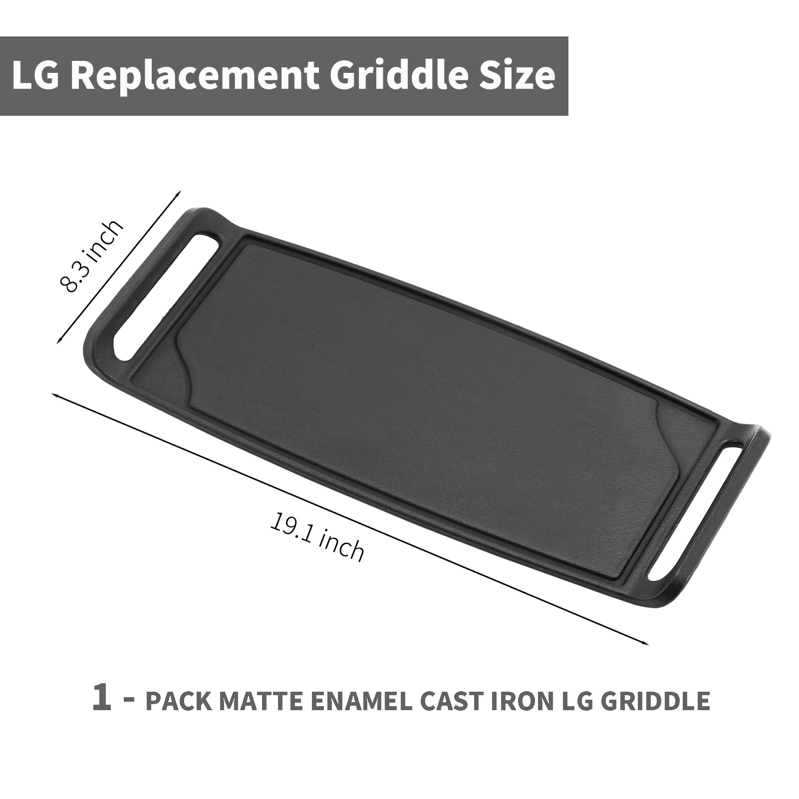 LG Gas Stove Replacement Griddle Plate - 19.1