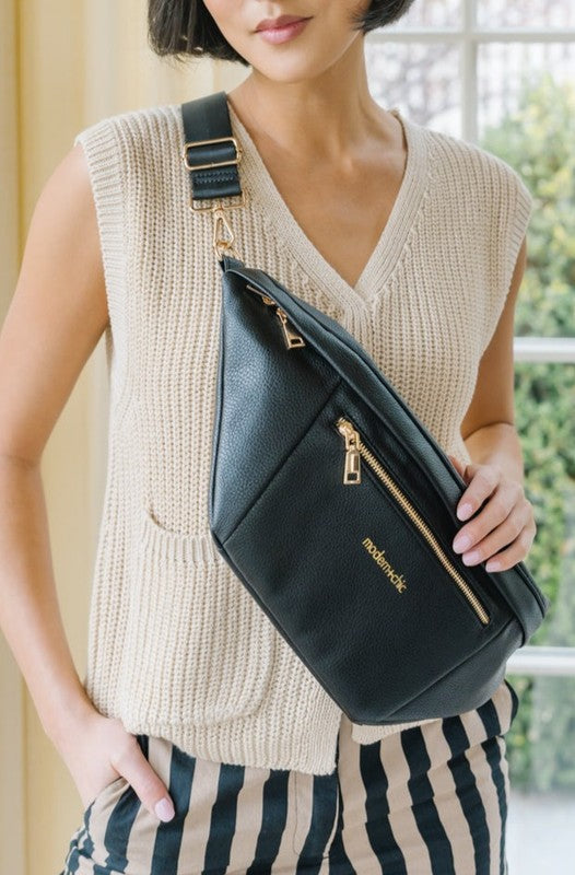 Stylish PRESLEY Oversized Sling Hobo Crossbody Bag for Women - Trendy Leather Shoulder Purse with Adjustable Strap - Perfect for Work, Travel & Everyday Use