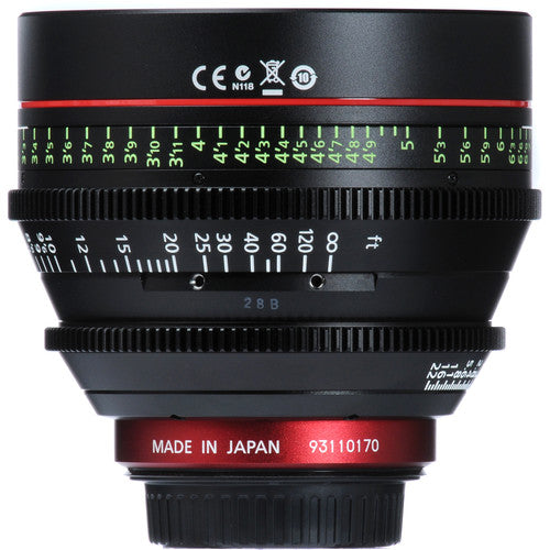 Canon CN-E 85mm T1.3 L F Cine Lens 6571B001 - Professional Cinema Lens for Filmmaking, Portrait Photography & Video Production
