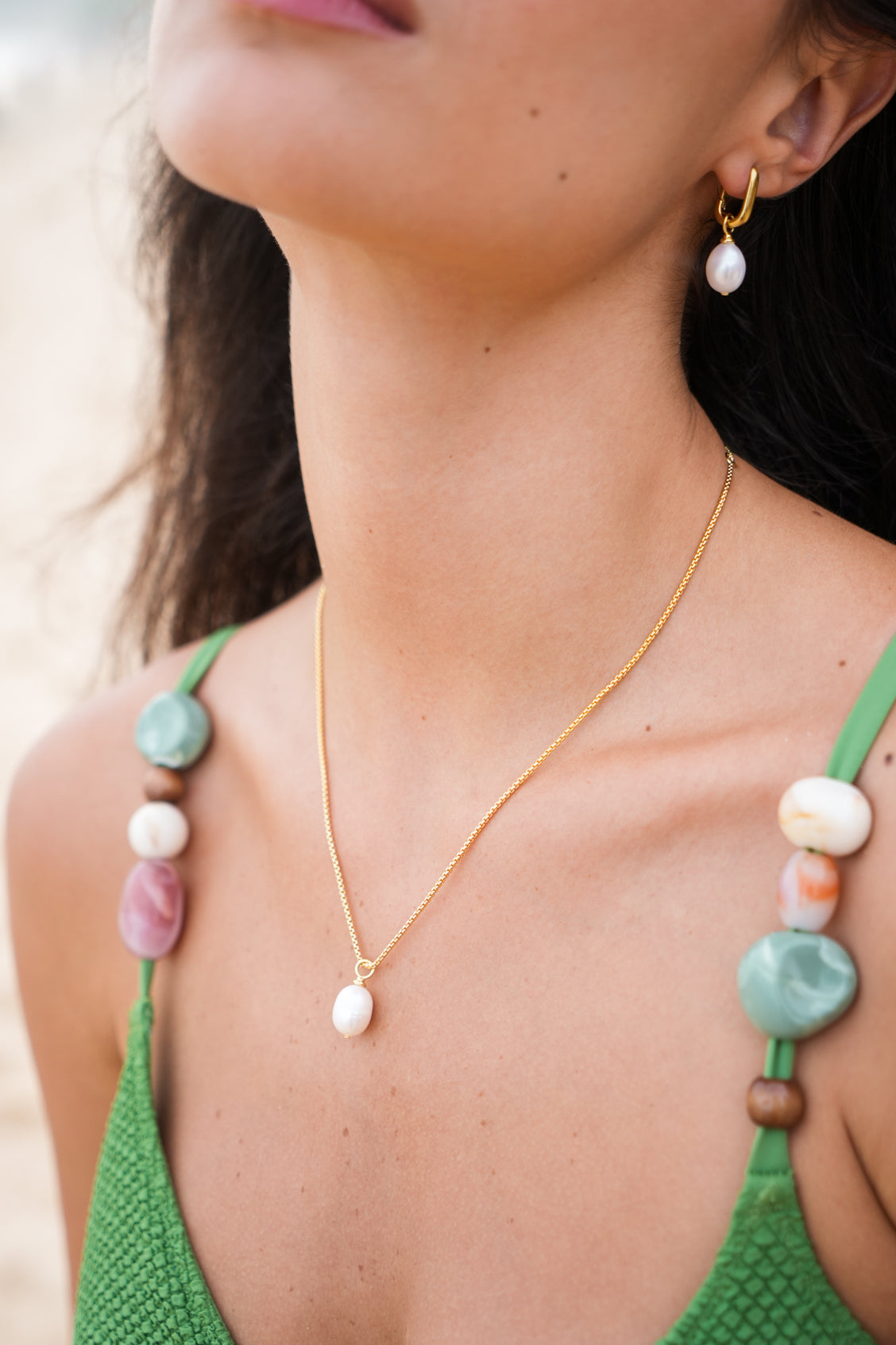 Elegant Baroque Pearl Necklace for Women - Unique Irregular Shaped Pearls Jewelry Gift for Wedding, Party & Special Occasions