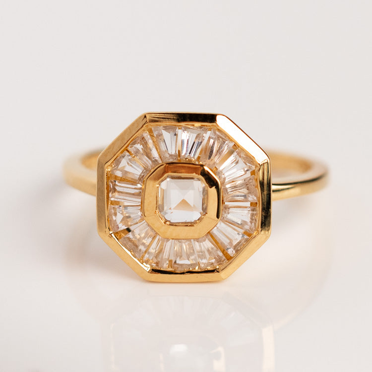 Solstice Statement Ring for Women - Elegant Fashion Jewelry for Parties, Weddings & Special Occasions
