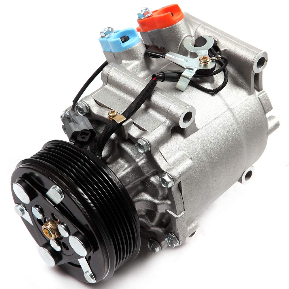 OEM A/C Compressor & Clutch for 2001 Honda Civic 4-Door Sedan 1.7L - Replacement Part 10541 - Perfect for AC System Repair & Summer Cooling
