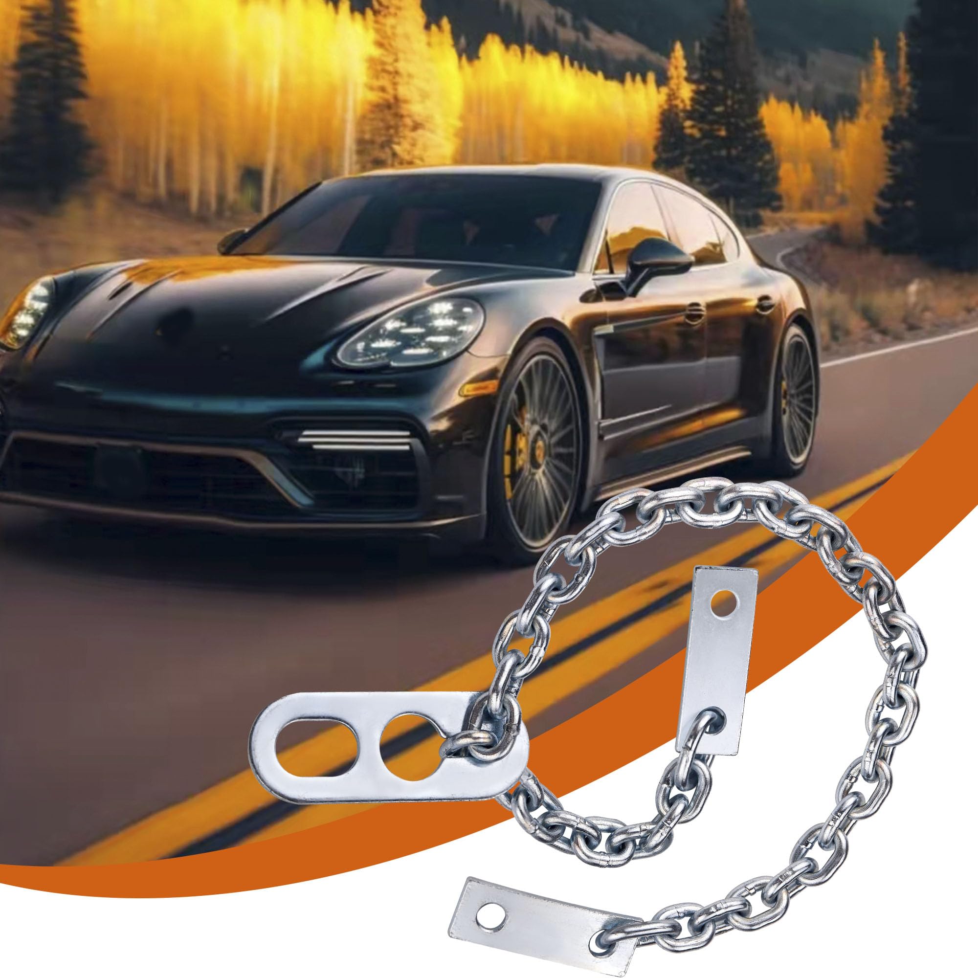 34 Inch Heavy Duty Engine Lift Chain - 1,000 lbs Capacity, Motor Hoist Lifting Chain for Automotive Repair, Equipment Maintenance & Industrial Use