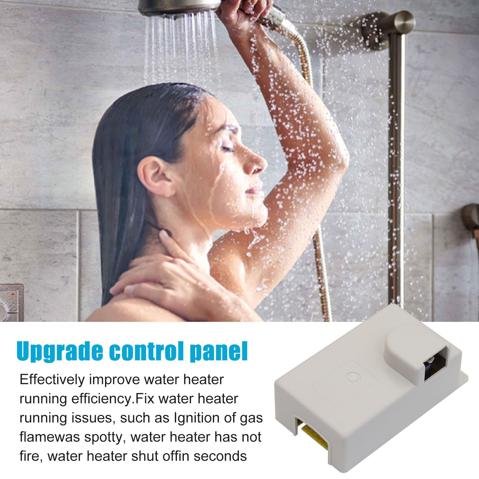 520814 RV Water Heater Circuit Board Replacement - Compatible with Suburban RV Water Heaters & Furnaces, Fits Models 520820/520871/33550L/AP4896608 (Includes Cover Band) - Perfect for RV Maintenance and Repair