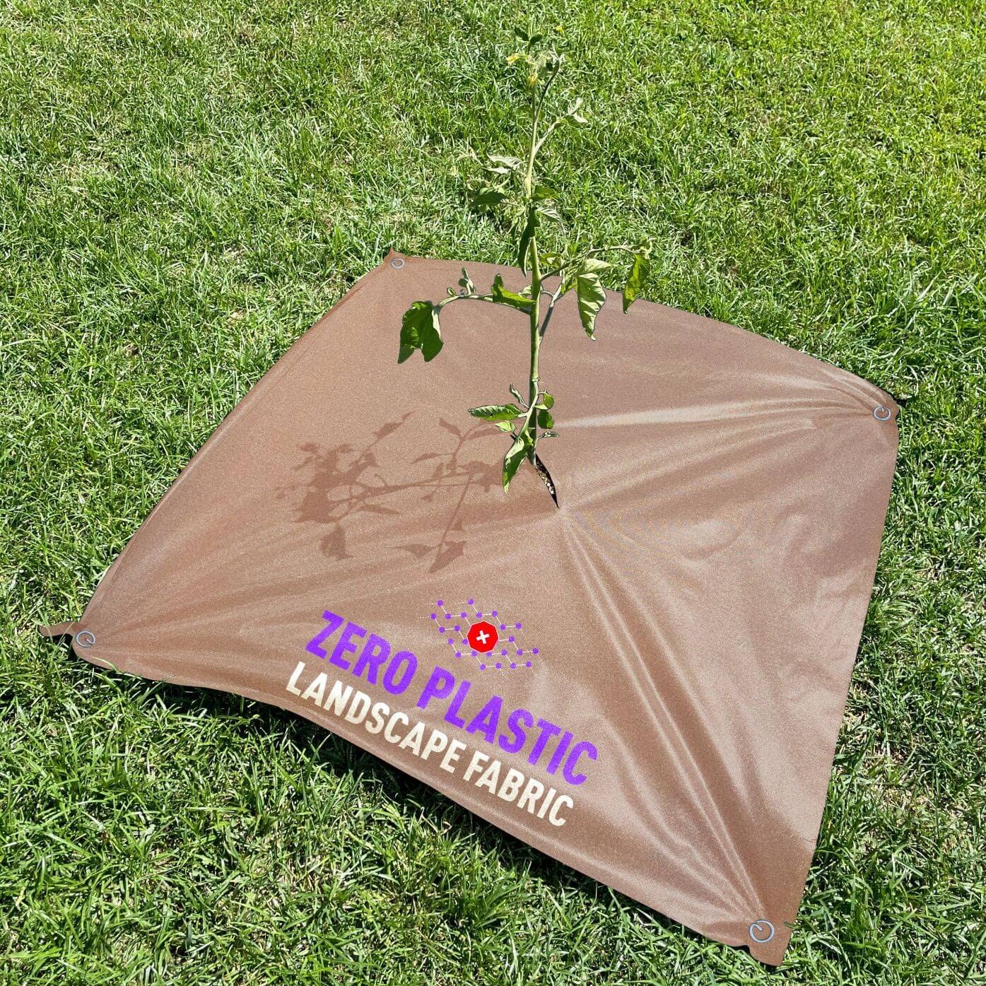 Biodegradable Tree Mats 3 ft x 3 ft - Eco-Friendly Garden Weed Barrier - Made in USA - Paper Mulch for Landscaping (2 Pack) - Perfect for Tree Planting, Weed Control & Soil Protection
