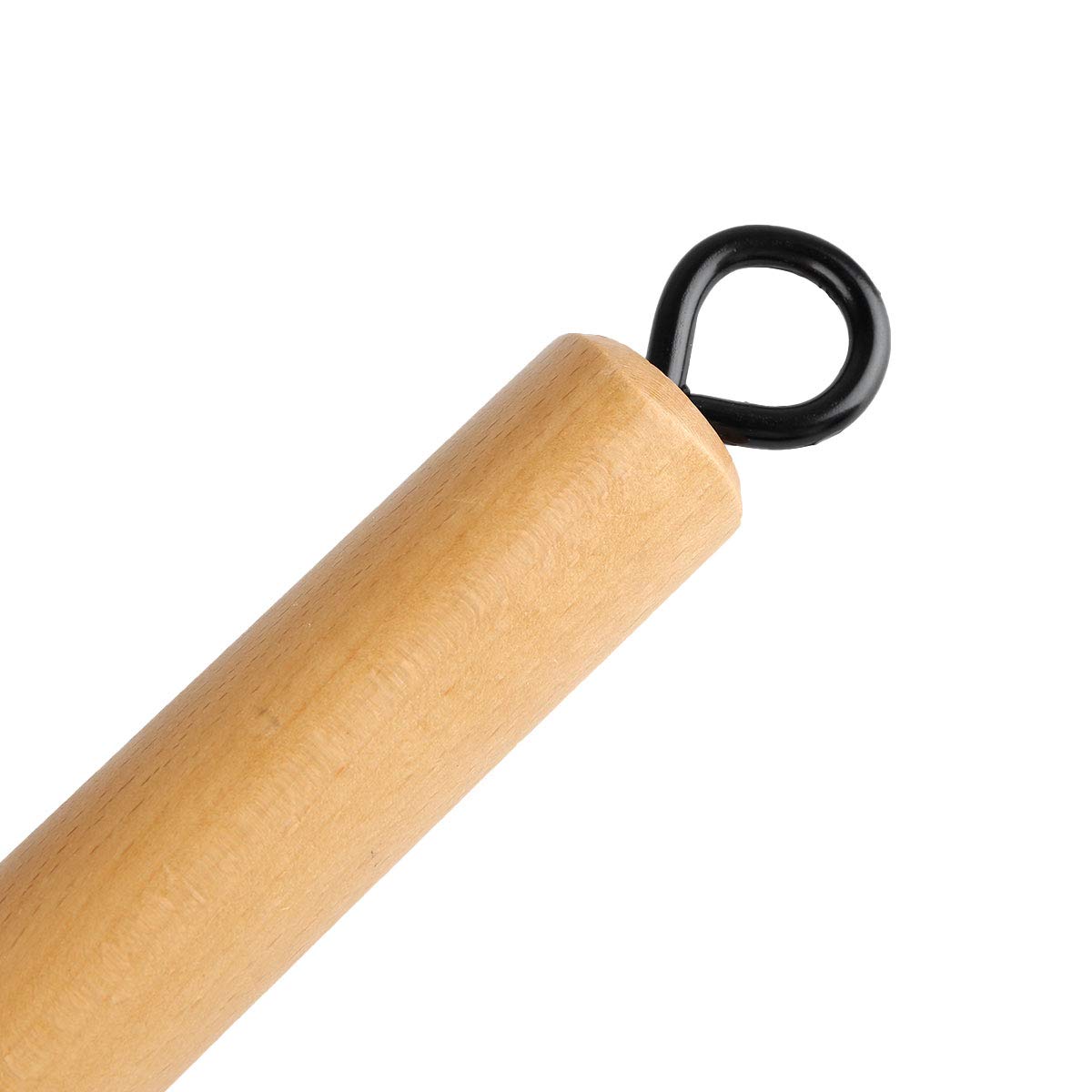 Heat-Resistant Wooden Replacement Pot Handle - Non-Slip Long Handle Grip for Wok, Frying Pan & Saucepan - Durable Kitchen Cookware Accessory (Wood Color) - Perfect for Sauteing, Stir-Frying & Grilling