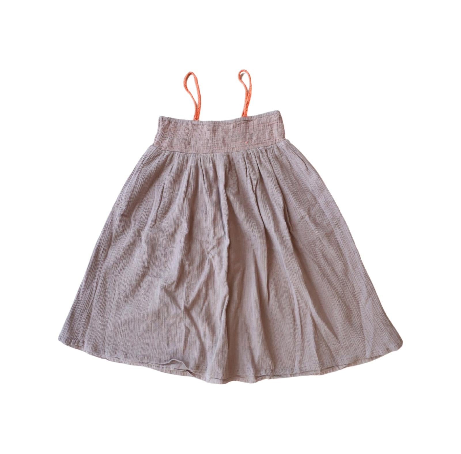 Arsène et les Pipelettes Girls' Sleeveless Summer Dress Size 6T - Perfect for Beach, Birthday Parties & Casual Outings