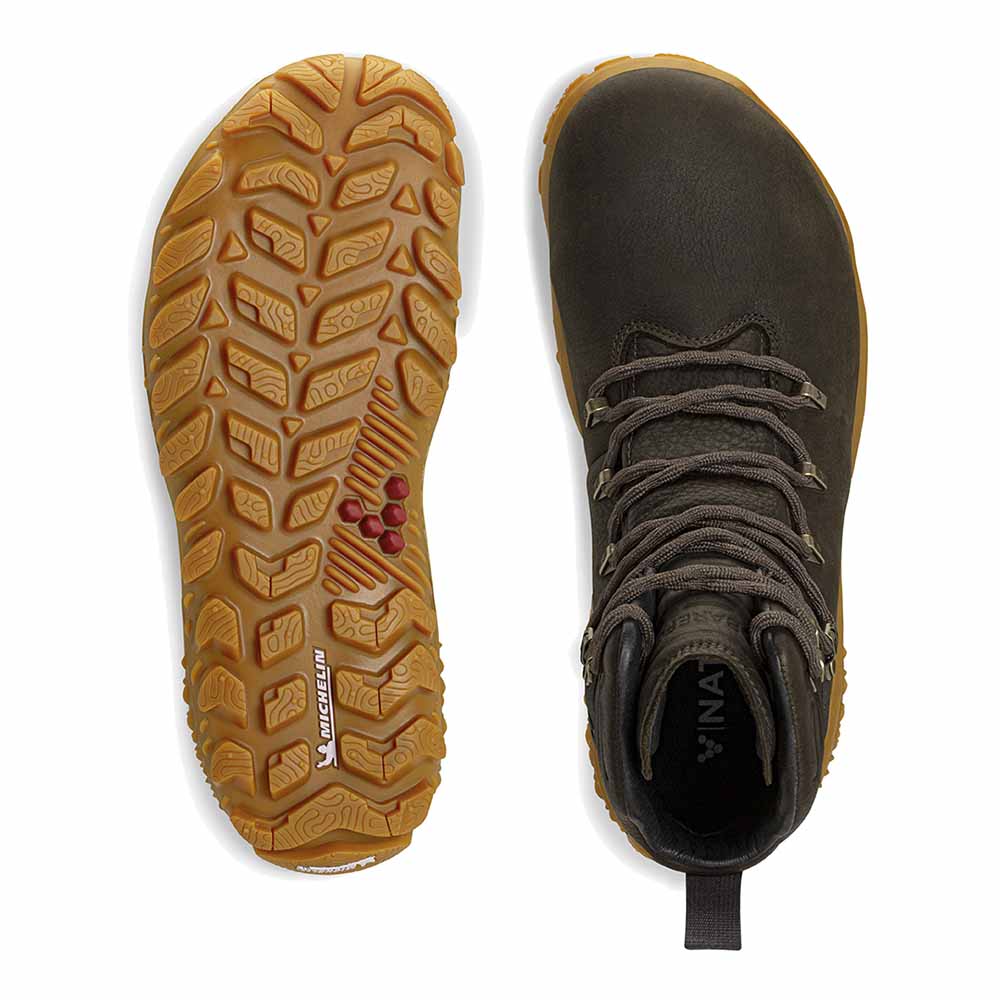 Vivobarefoot Tracker Forest ESC Men's Hiking Boots - Waterproof & Durable for Outdoor Adventures, Trail Running, and Camping