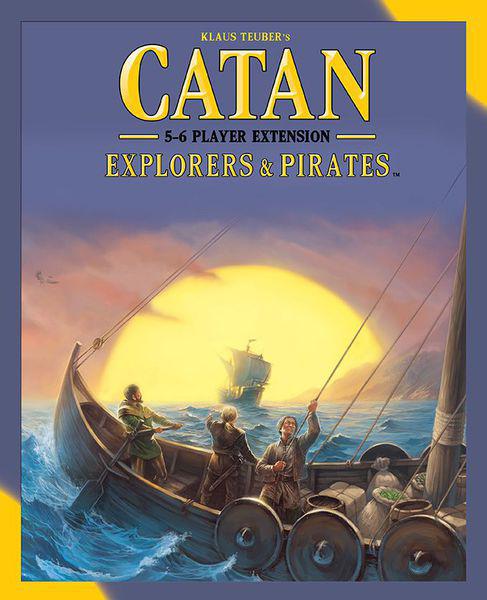 Catan: Explorers & Pirates 5-6 Player Expansion - Board Game Extension for Family Game Nights & Strategy Gaming Enthusiasts