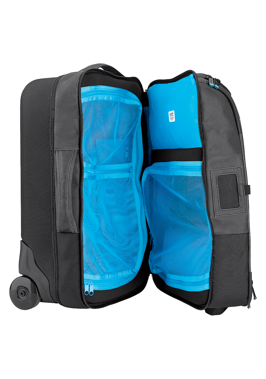 Best Weekender Carry On Roller Bag II - Black Luggage for Travel & Business Trips | Lightweight Spinner Suitcase with 360° Wheels
