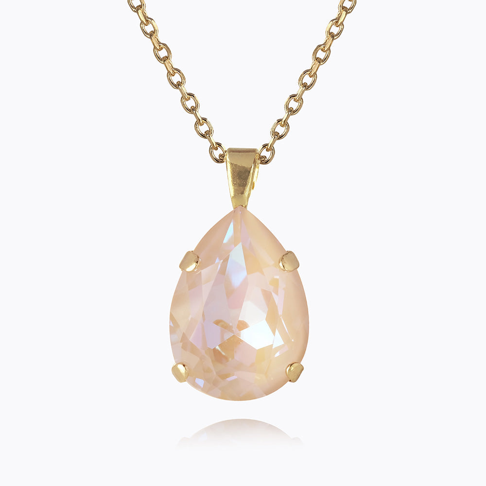 Classic Drop Necklace - Elegant Ivory Cream Delite Pendant for Women | Perfect for Weddings, Parties & Everyday Wear