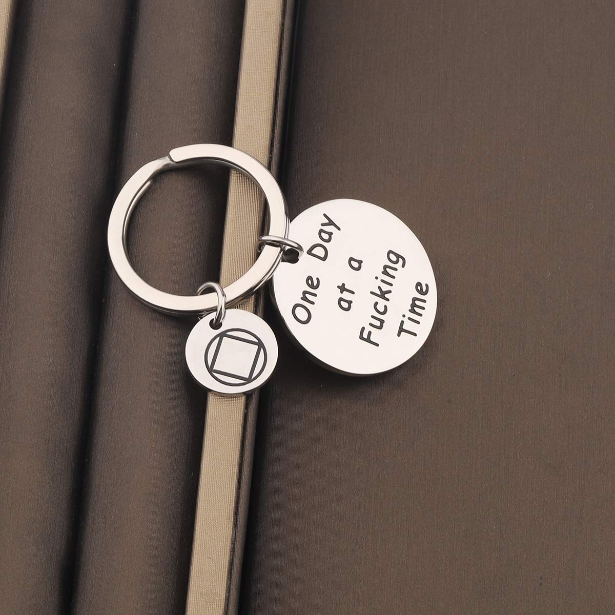 TGBJE One Day At A Time Bracelet - Motivational Sobriety Bracelet for Addiction Recovery, AA & NA Gifts - Inspirational Jewelry for Daily Encouragement & 12-Step Programs